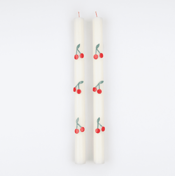 Cherry Table Candles